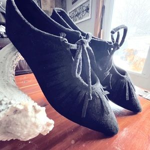 Shoes / Ballet Flats Fringed Babydoll